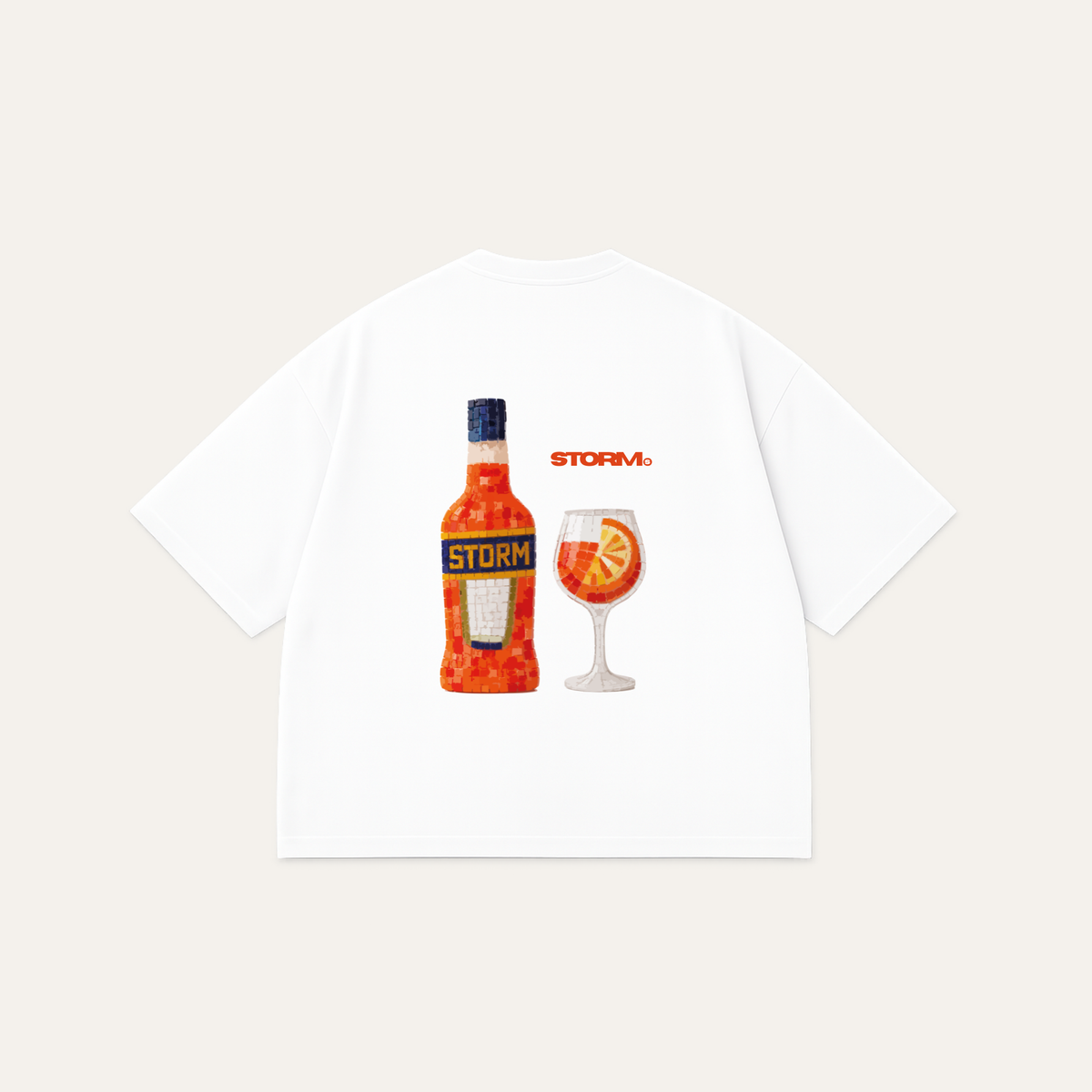 STORM SPRITZ MOSAIC TEE