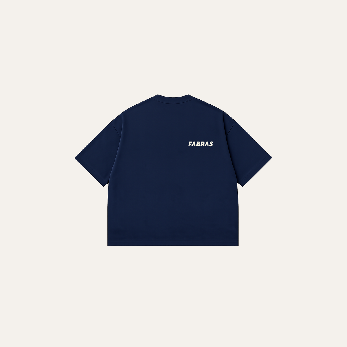FABRAS Oversized T-Shirt – Navy