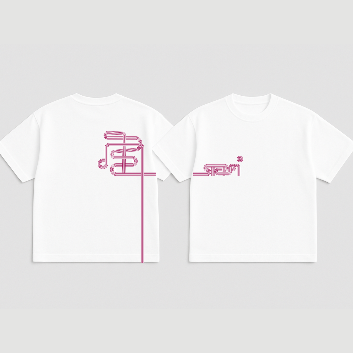 Japan Burgundy Oversized T-shirt