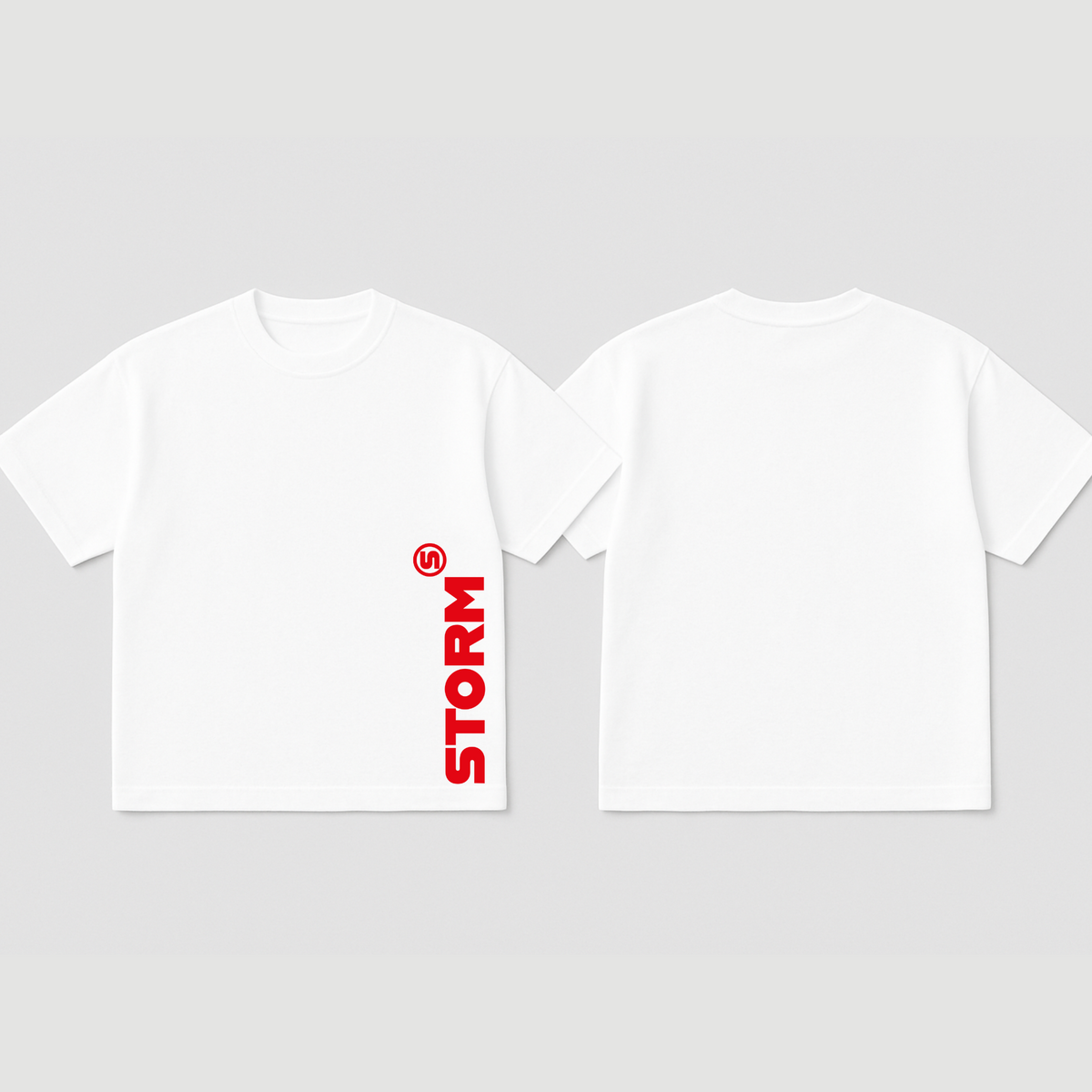 STORM Red Oversized T-shirt