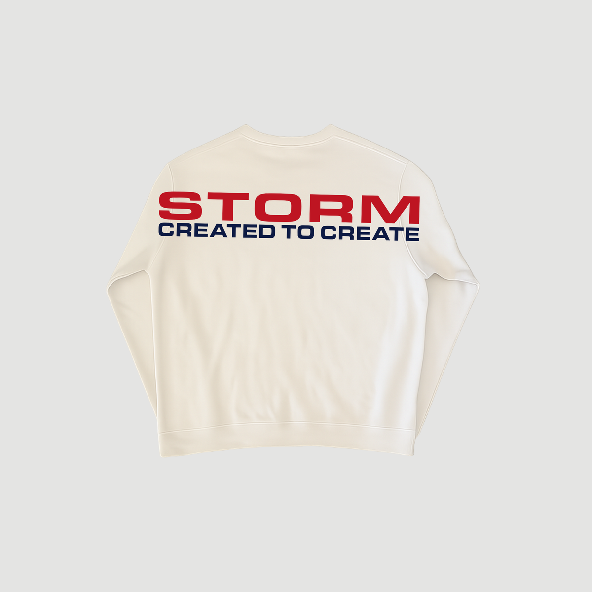 Long sleeve oversized, created to create